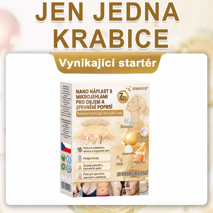 𝐗𝐈𝐌𝐎𝐍𝐓𝐇®🏆 Náplast s nano mikrojehličkami pro objem, pozvednutí a zpevnění poprsí Volufiline + Exosome + Copper Peptide formule poháněná technologií buněčné obnovy